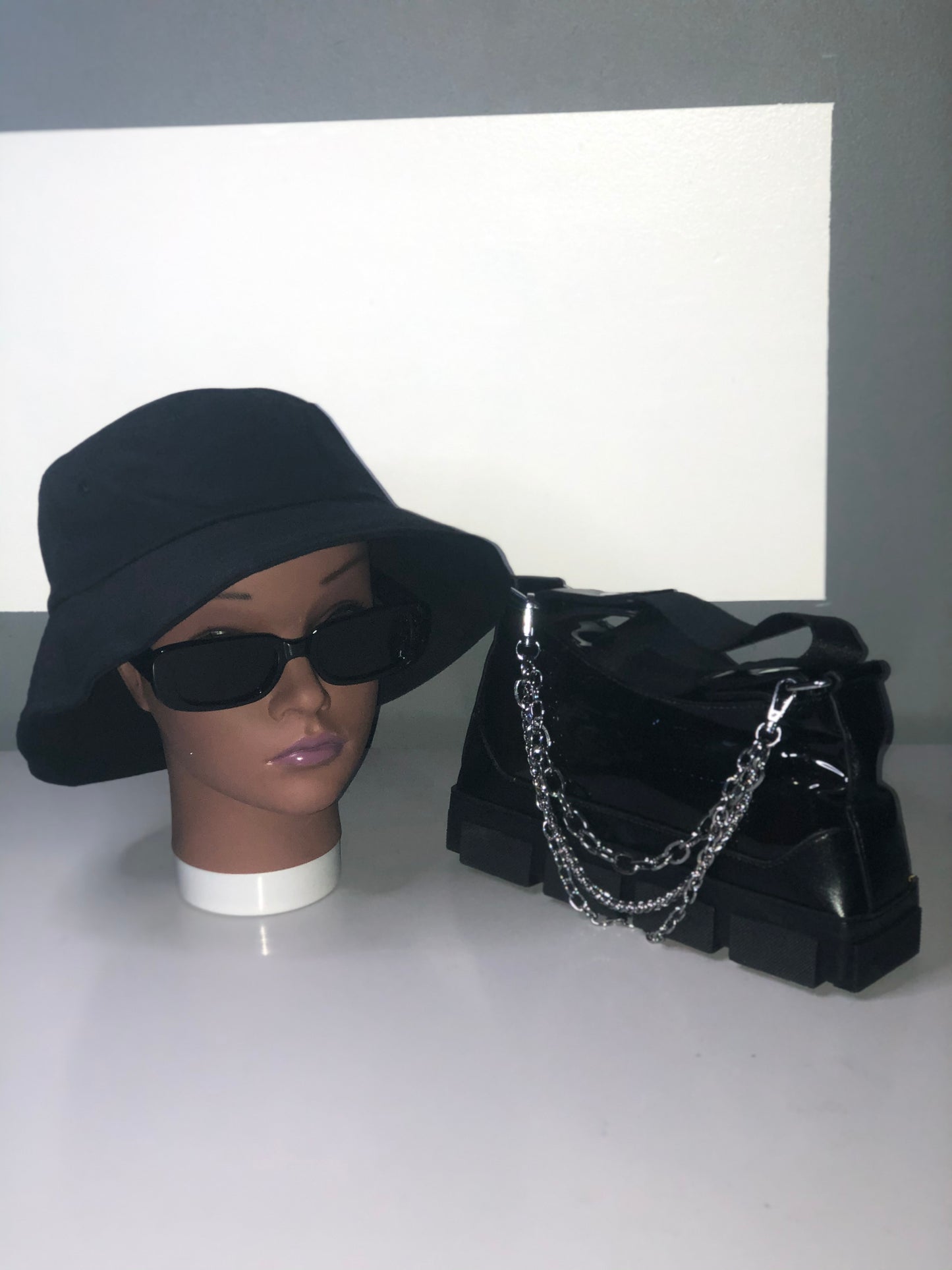 Boss Up Set limited edition PVC bag, bucket hat and UV400 sunglasses